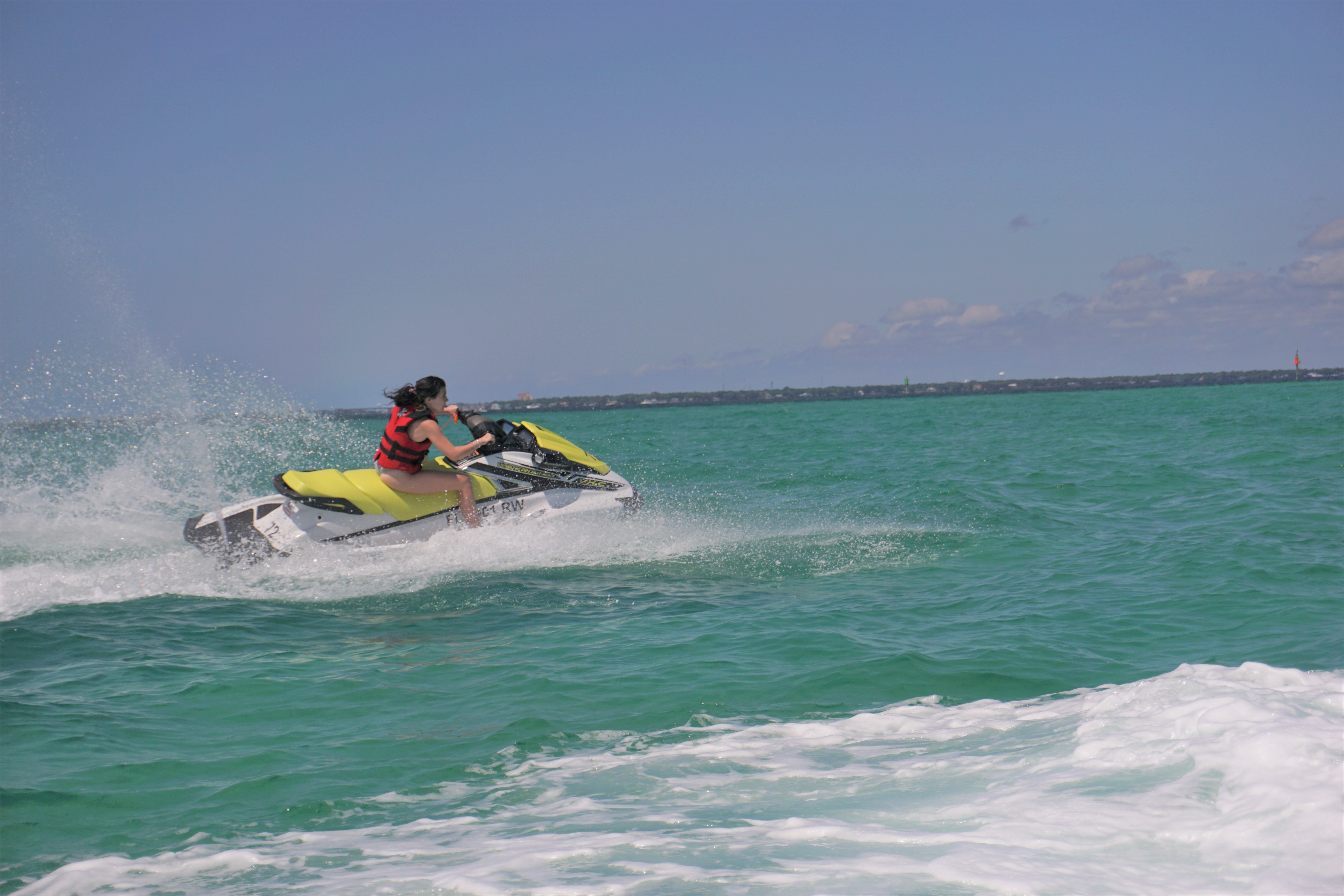 Jet Skis on the Gulf of Mexico